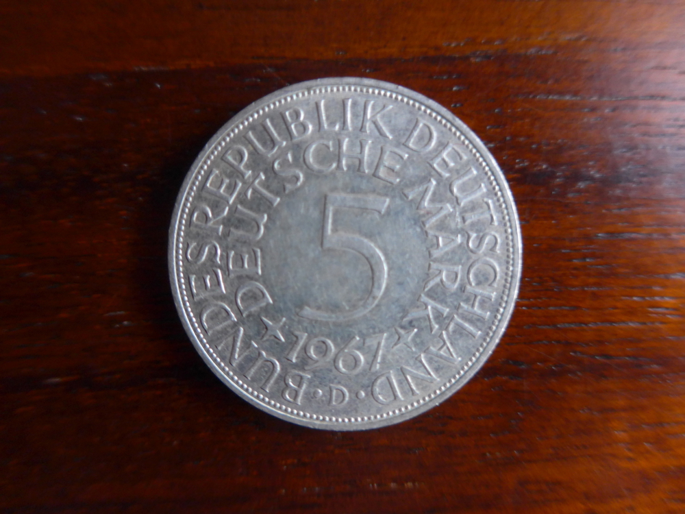 5 DM Münzen