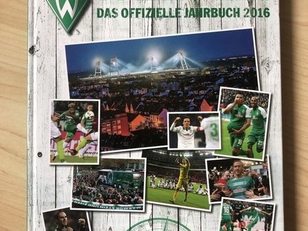 Werder - Das offizielle Jahrbuch 2016 -neuwertig-