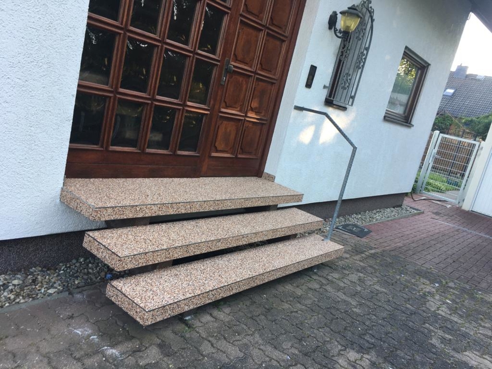 Steinteppich Terasse,Treppen Innen und Außen