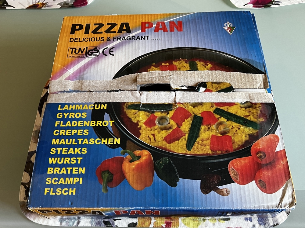 Multifunktionspfanne  Pizza- und Grillpfanne