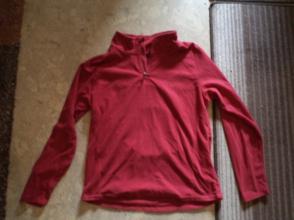 EIBSEE Marken-Fleecepullover   Sweatshirt   Troyer, Rot, Gr. 52, absolut neuwertig, 1a Zustand