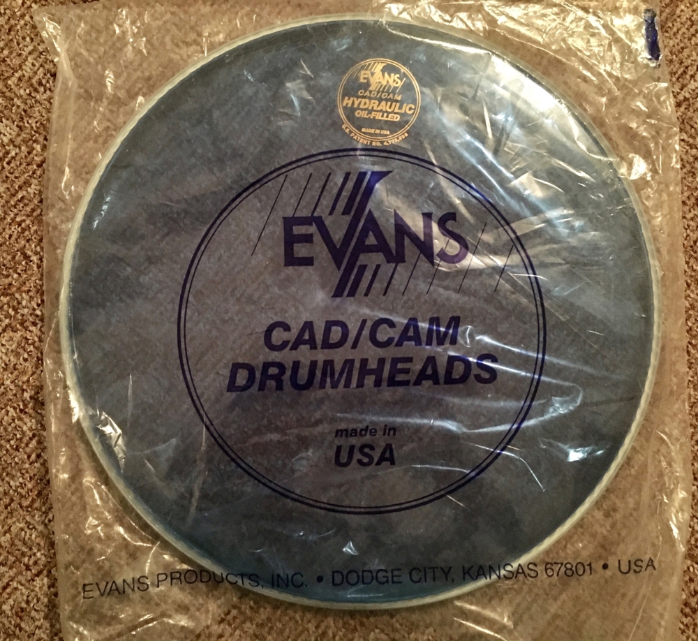Marken Drumhead Trommelfell EVANS, CAD / CAM, Hydraulic Oil, verschiedene Größen, neu, unbespielt