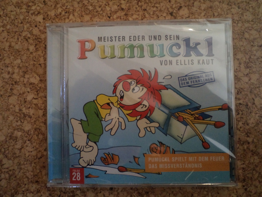 Original CD "Meister Eder und sein Pumuckl", Folge 28, von Ellis Kaut, Neu und OVP   versiegelt 1a