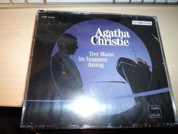 Hörbuch "Der Mann im braunen Anzug" von Agatha Christie, neu + orig. verpackt