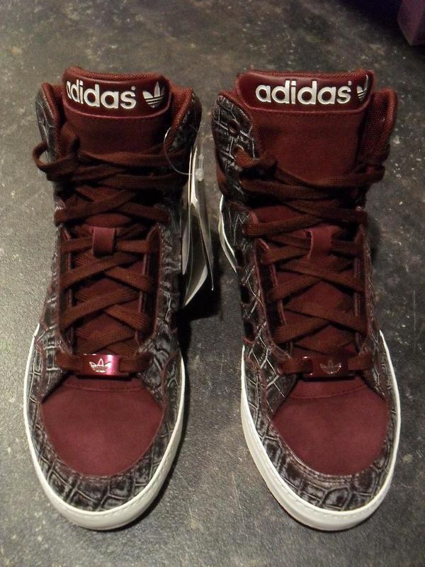 adidas - Damen Sneaker - BANKSHOT 2.0 W - , 36 2 3, rot   bordeaux -NEU-