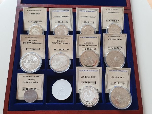 Göde münzen vom bayerischen Münzkontor