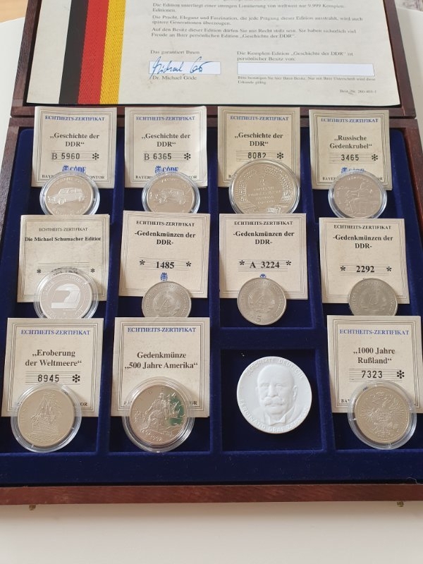 12 Göde Münzen vom bayerischen Münzkontor