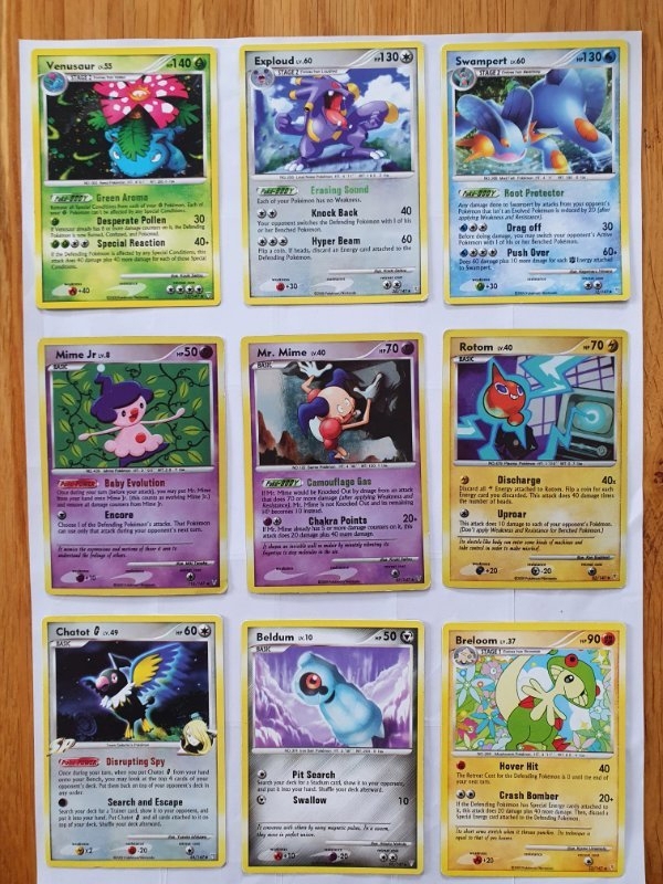 Pokemon Sammelkarten Englisch 116 Stück.