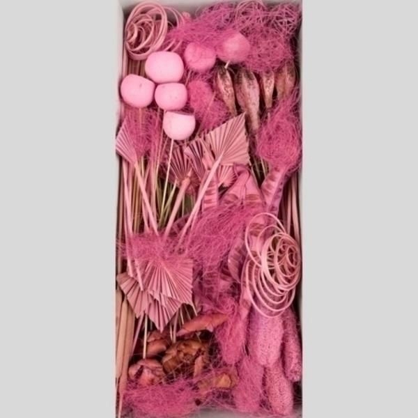 Exoten für Kränze und Gestecke, Grabschmuck Gestecke Trockenblumen, 100 Stück