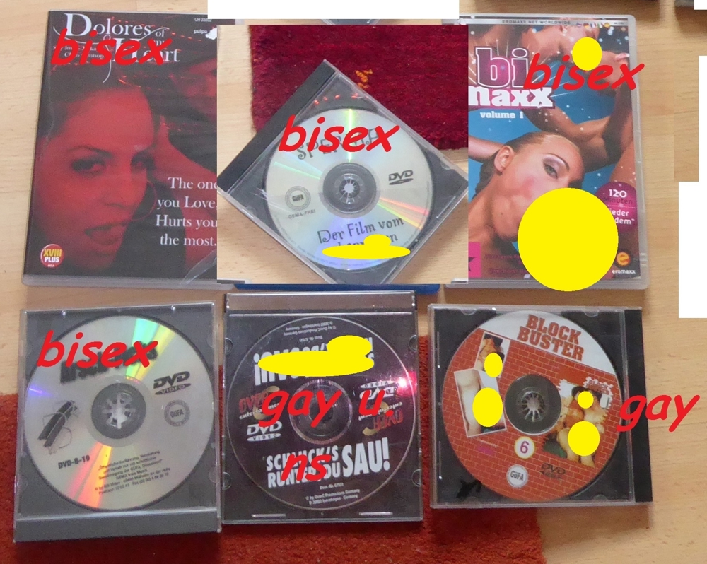 verkaufe 6 erotische videos auf DVD nach gebot