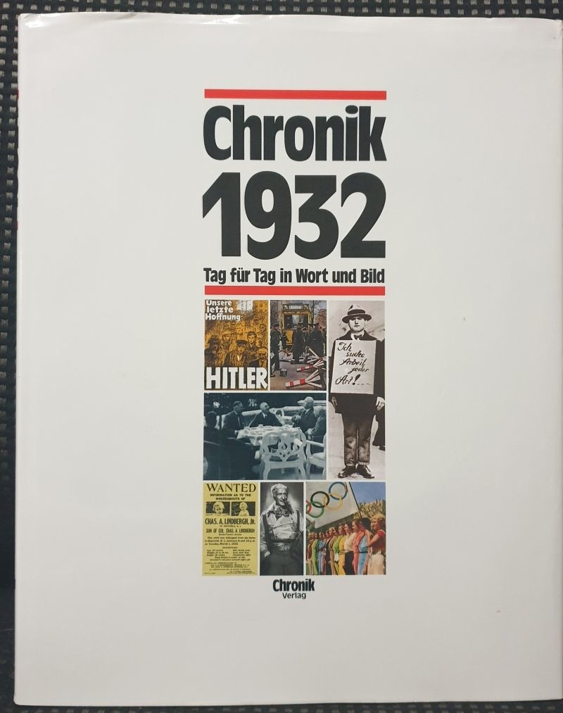 Buch "Chronik 1932" - ideales Geburtstagsgeschenk