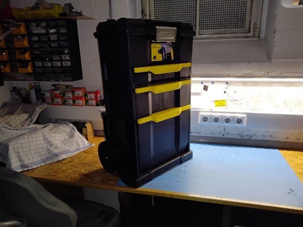 Werkstattwagen von Stanley