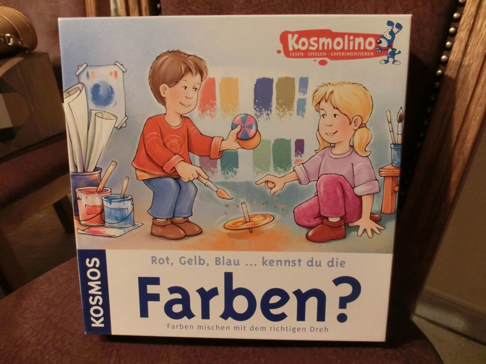 Kennst Du die Farben/ Kosmos/ Kosmolino/ Lernspiel Farben ab 4 J.