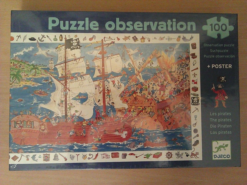 Puzzle NEU original verpackt, Pirates, komplett (ungeöffnet)