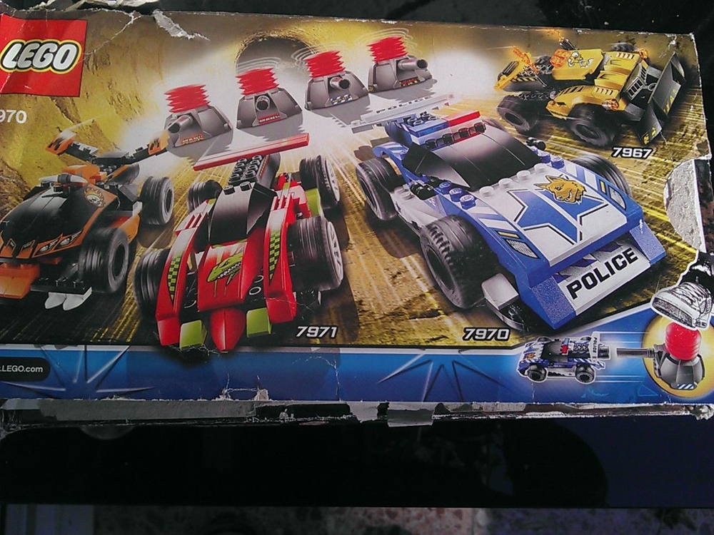 Lego Racers Police 7970 mit Anleitung