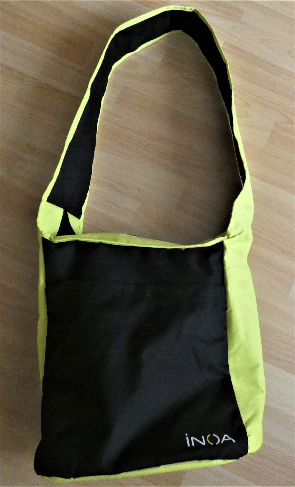 Shopper / Einkaufstasche /Umhängetasche schwarz-grün ca. 34/ 30/25 cm