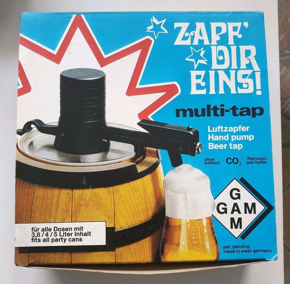 Bierzapfanlage Luftzapfer Bierhahn multi-tap