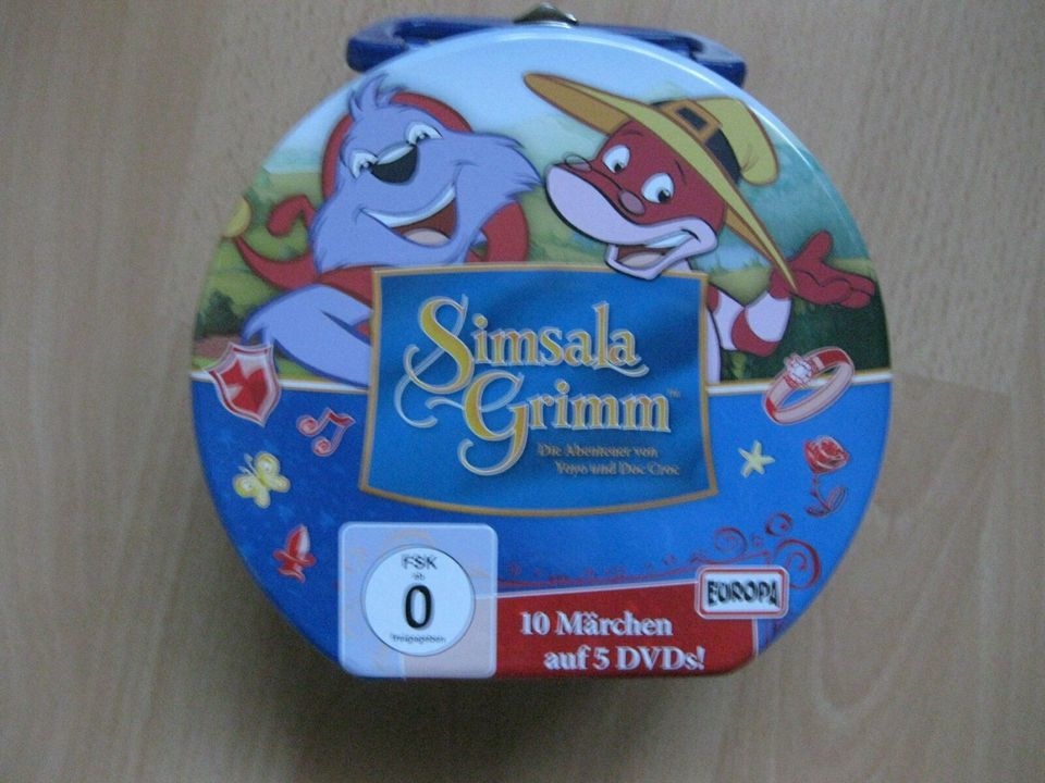 Simsala Grimm 10 Märchen auf 5 DVDs in Box