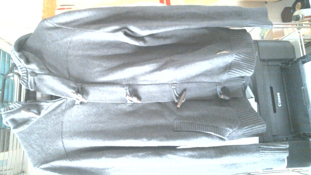 Nichtgetragenen 100 % BaumWoll Hootie Jacke von Markenschmiede Dress Yourself,Dunkelgrün, -00% Plast