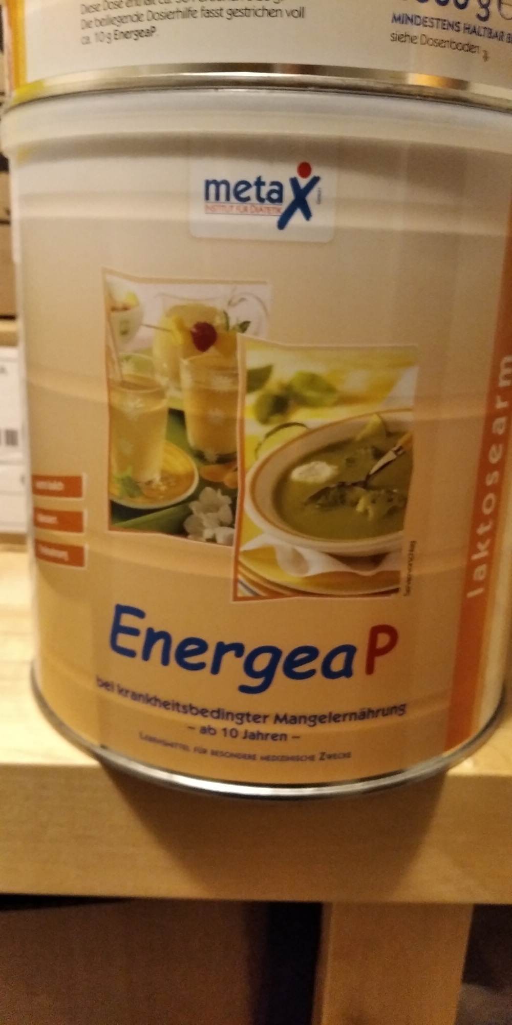 Trinknahrung in Pulverform EnergeaP Dose 1000g bei Mangelernährung,Untergewicht, Ernährungsproblemen