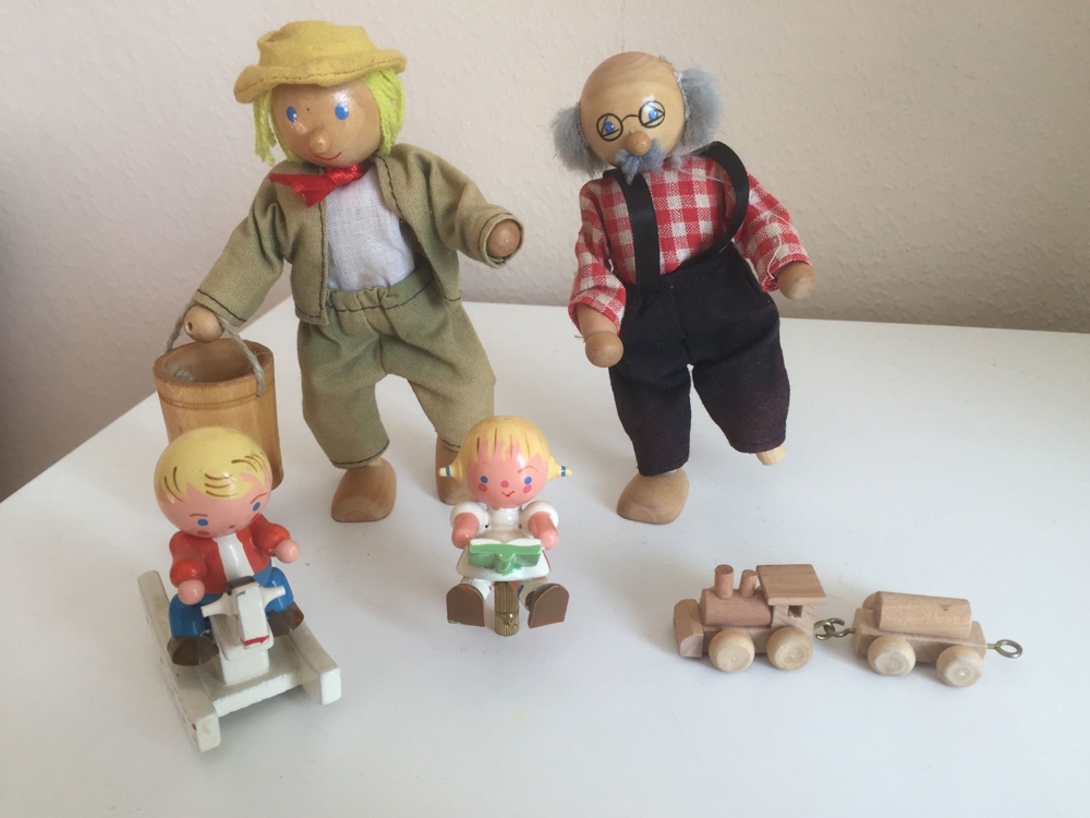 Holzfiguren -Sammlerstück-