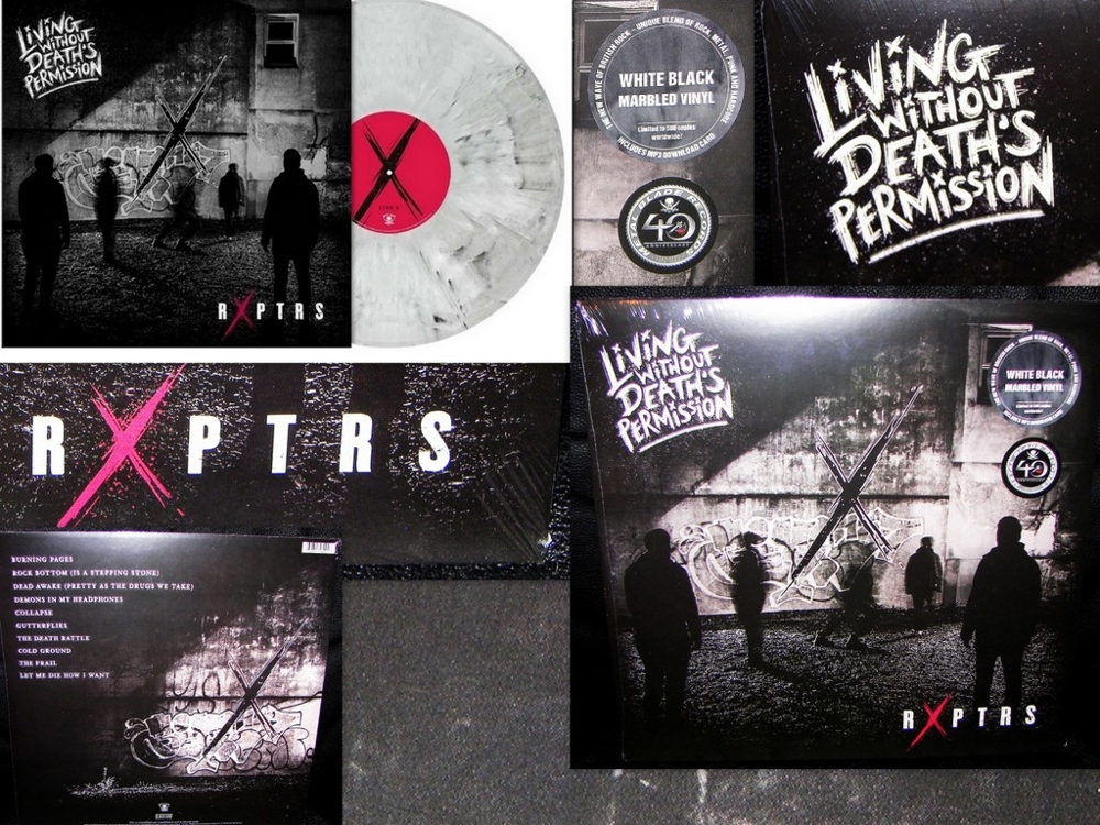 Neu*Vinyl Schallplatte*RXPTRS *Living Without Death s Permission* Color: Marbled Edition