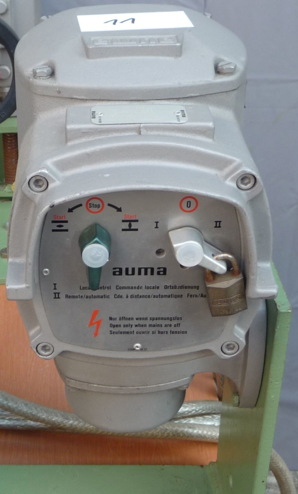 Stellantriebs-Steuerung AUMA AM 01.1-S, Steuerung für Drehantrieb Aktor Aktuator Actuator
