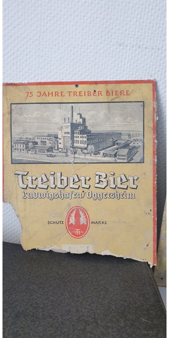 Treiber Bier Ludwigshafen Werbematerial