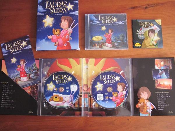 2 x Lauras Stern DVD + CD