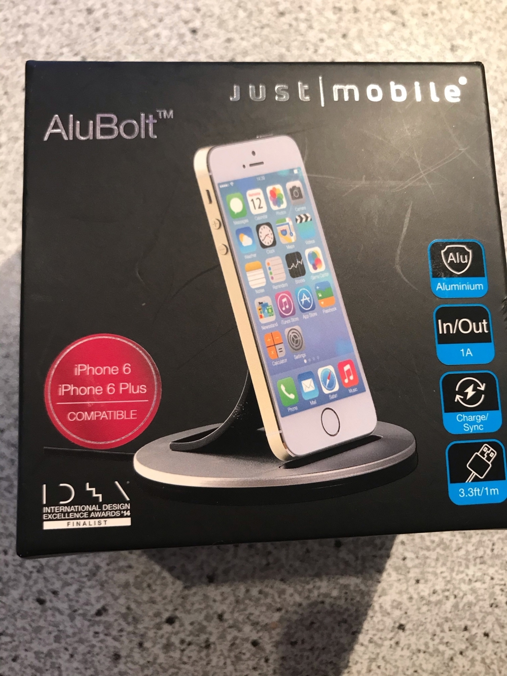 Just Mobile AluBolt für Apple iPad, iPhone mit Lightning Anschluss !