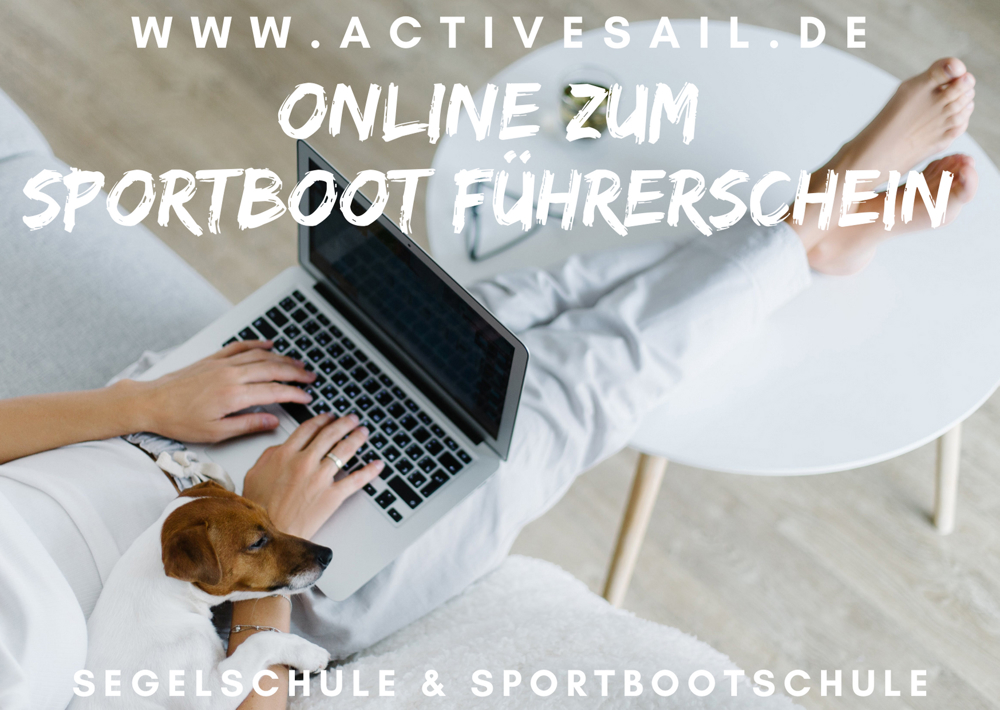 Hol dir dein Klassenzimmer nach Hause - Online zum Sportbootführerschein - Theorie SBF See - Binnen