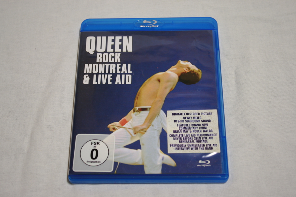 QUEEN Rock Montreal & Live Aid (Blu-ray) Freddie Mercury