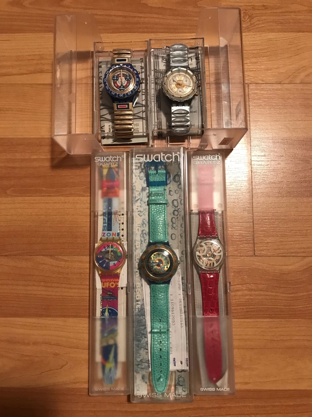 Swatch Armbanduhren 90er Style