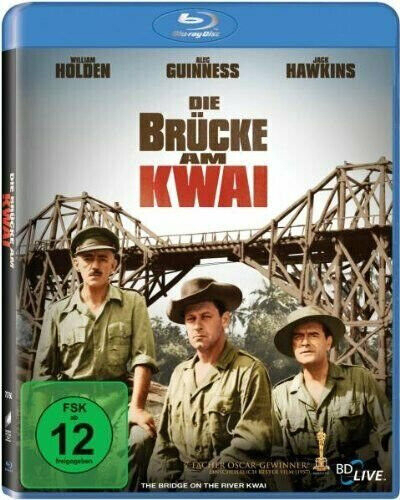 DIE BRÜCKE AM KWAI - William Holden / AlecGuinness - Blu-ray