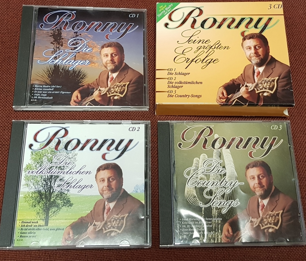 Ronny - Seine größten Erfolge 3 CD``s in Box