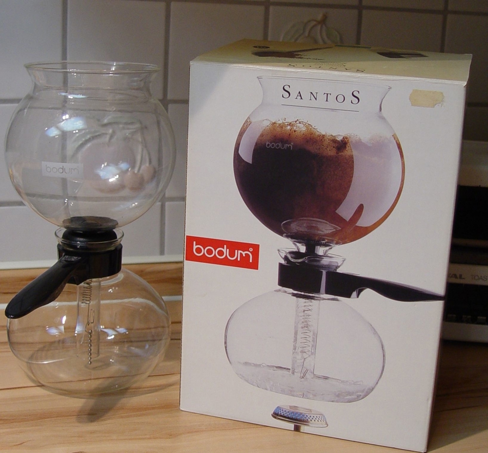 Bodum Kaffeemaschine Santos, Vakuum Kaffeebereiter
