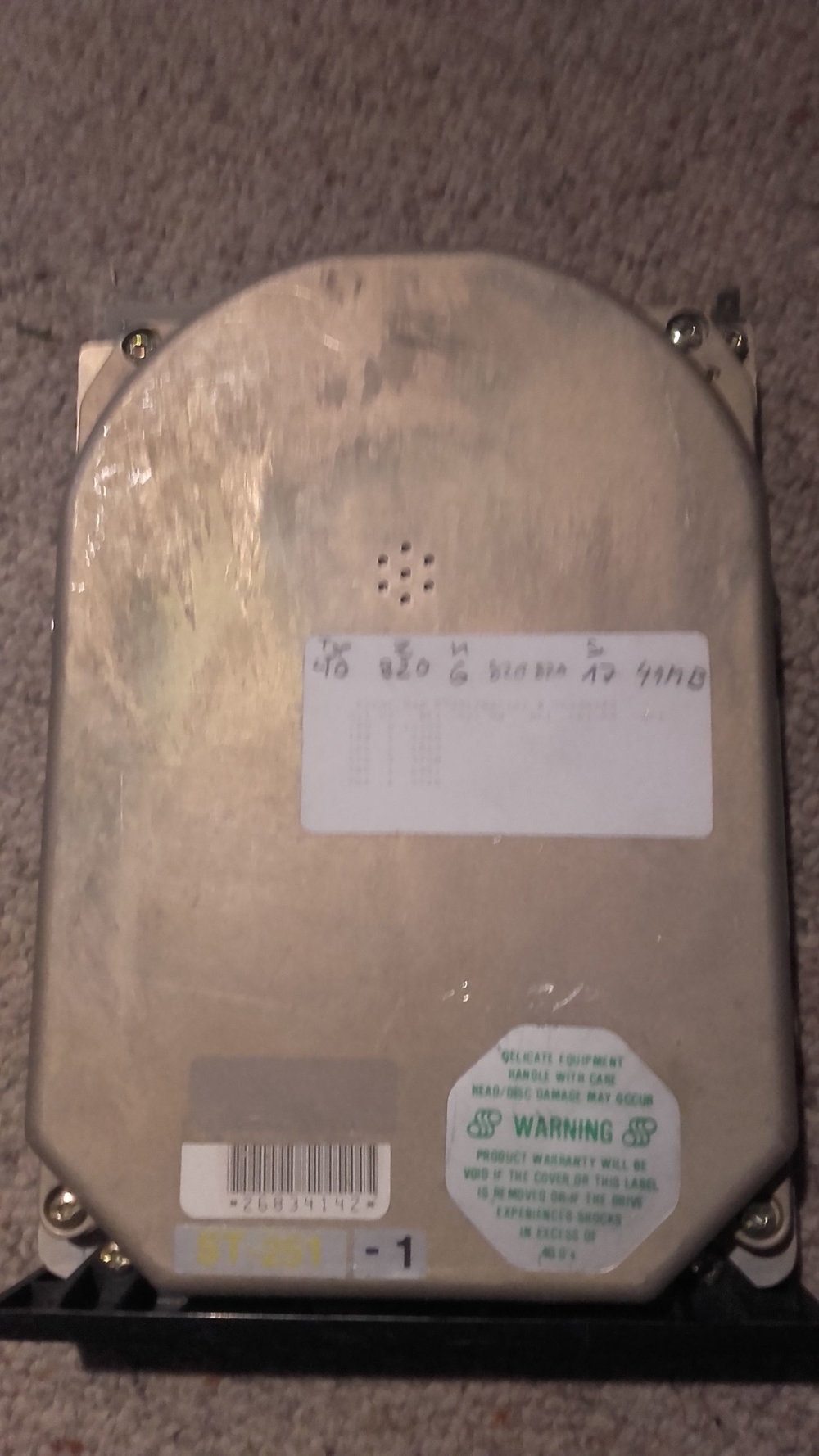 Festplatte Seagate ST 251 Festplatte Seagate ST 251