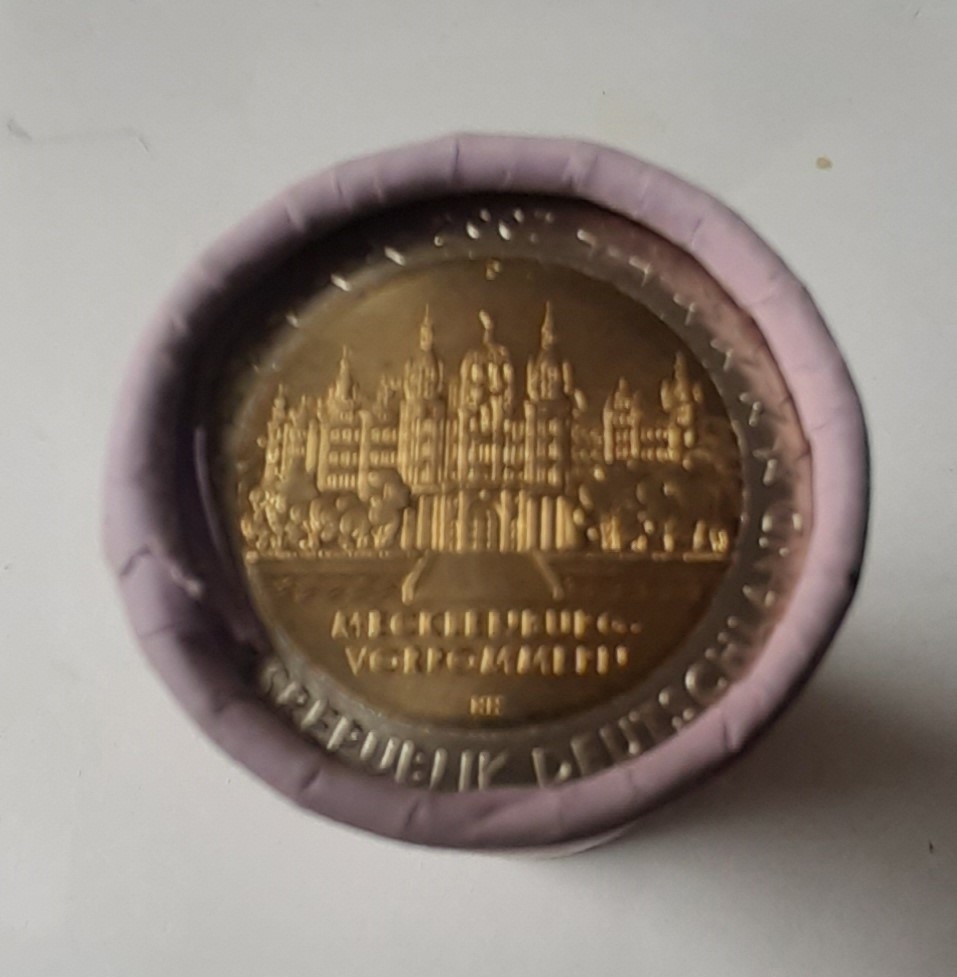 original Rollen dt. 2,- Mecklenburg Vorpommern 2007