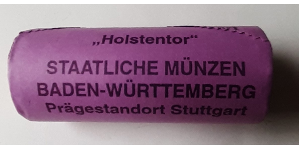 original Rollen dt. 2,- Holstentor 2006, Mecklenburg Vorpommern 2007
