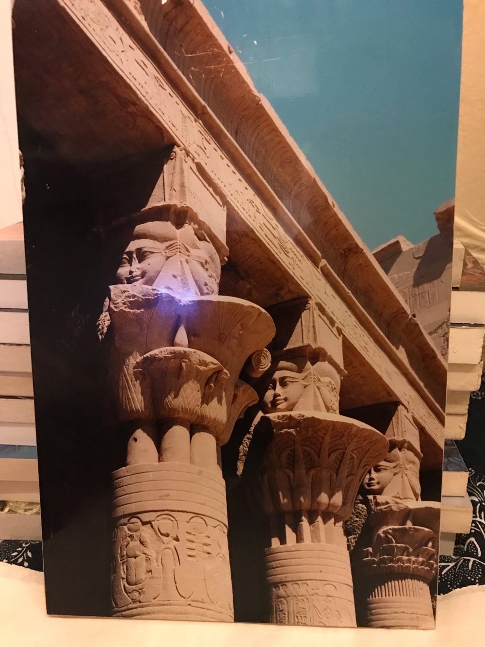 Bild von Tempel Anlage Ägypten Karba 2004