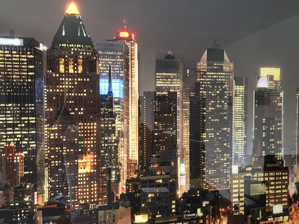 Acrylbild "New York" - 100 cm x 200 cm