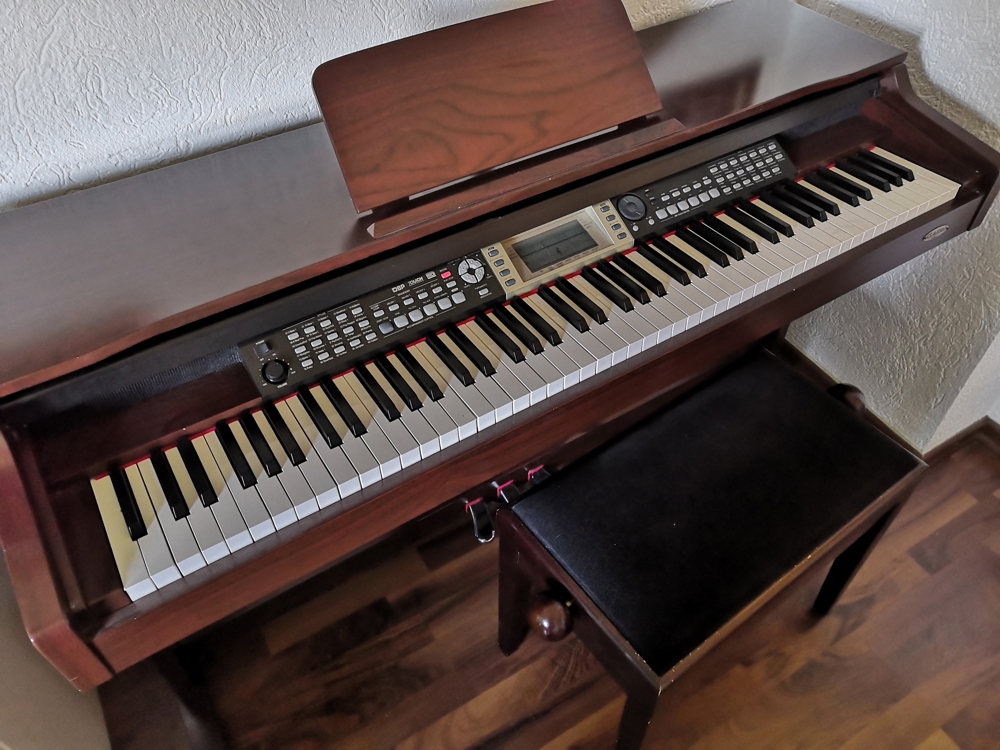 E-Piano "Classic Cantabile DP-100" Rosenholz