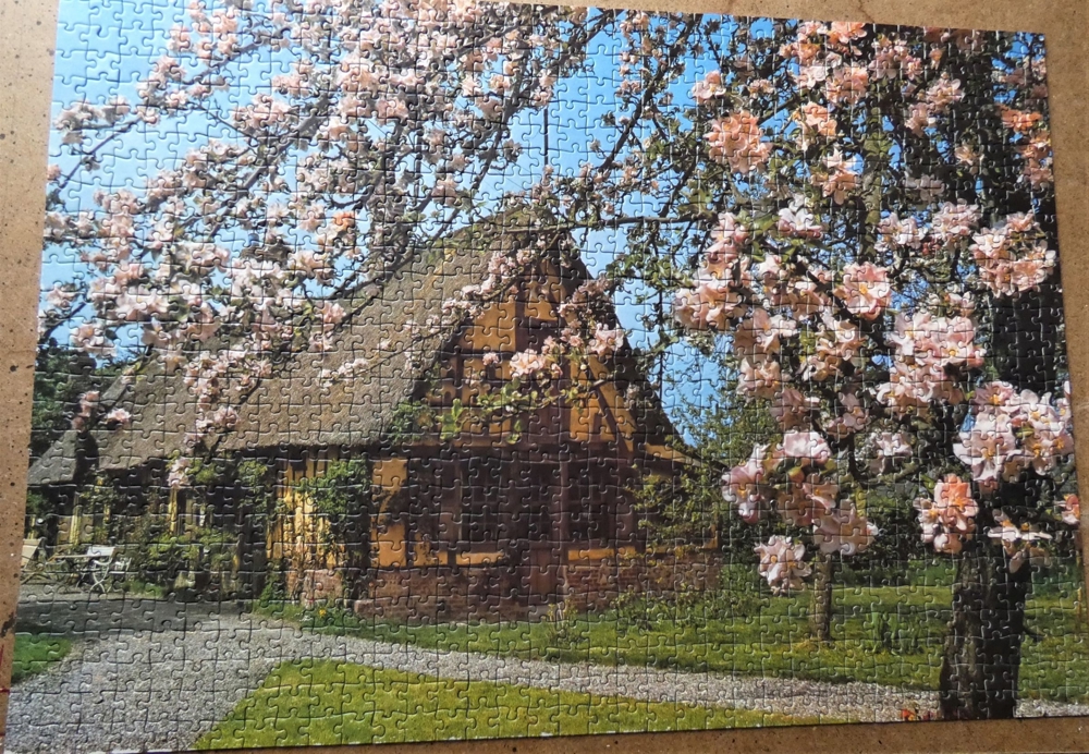 Puzzle 1000 Teile / Frühlingsmotiv