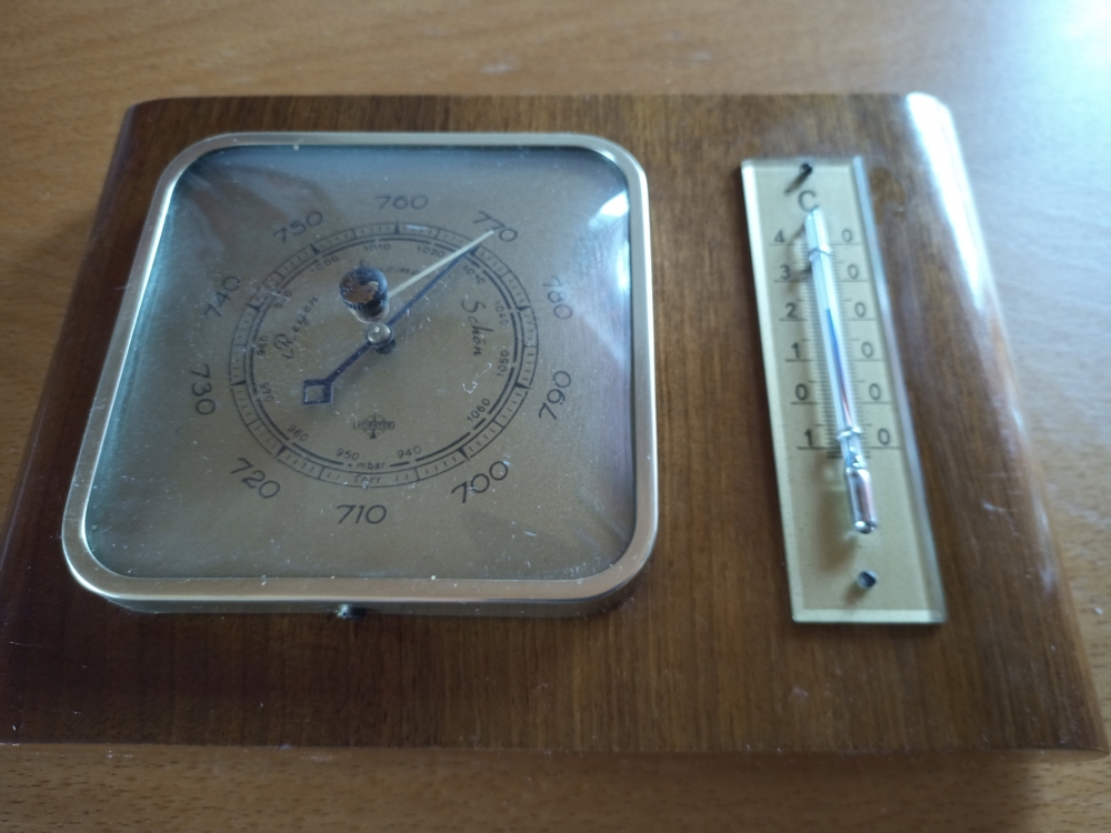 Förster Wetterstation,2 in 1,Thermometer, Barometer