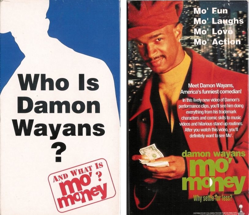 VHS Video, Who is Damon Wayans, Filmography,Biography, Sprache englisch, english