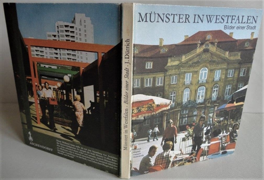 Münster in Westfalen, Bilder einer Stadt, Bildband von Joachim Dürrich 1977, viersprachig