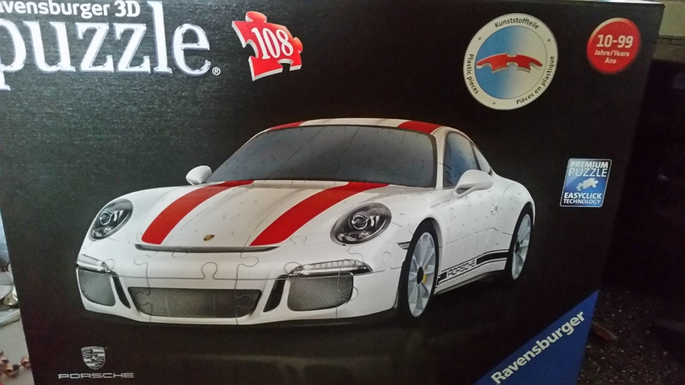 3D Puzzle Porsche 911 R, Ravensburger