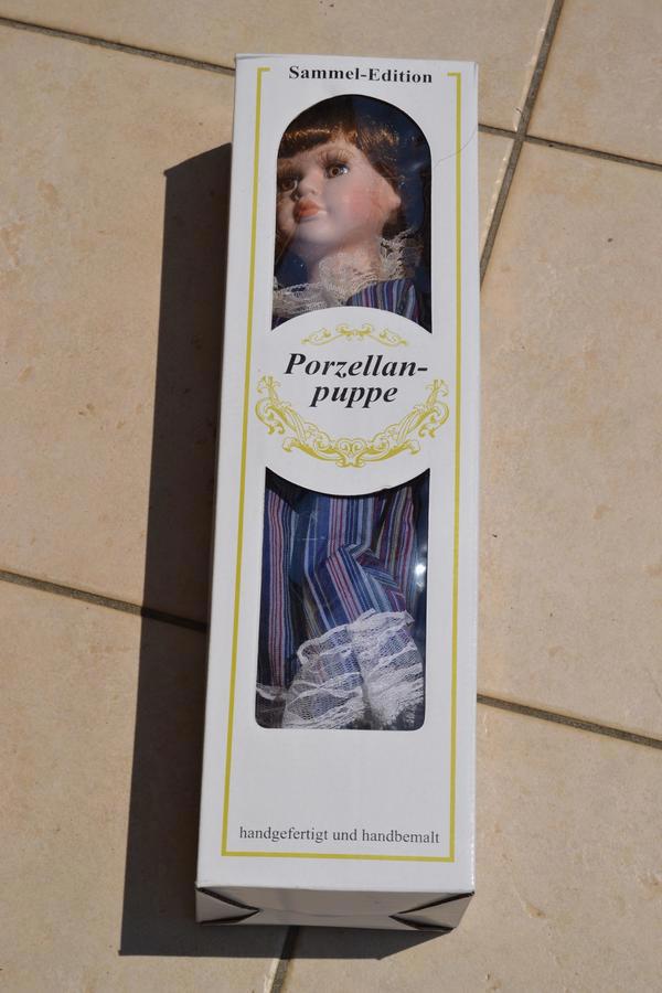 Verkaufe Porzellan-Puppe Sammel-Edition, TOP-Zustand, handgefertigt