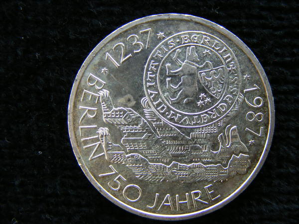 Silber-Gedenkmünze Bundesrepublik Deutschland 10 DM