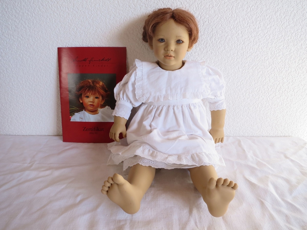 Puppe Annette Himstedt Liliane mit Zertifikat u. Originalkarton